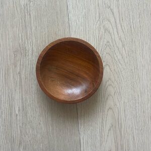Threshold 3.3oz Wood Mini Round Serving
Bowl